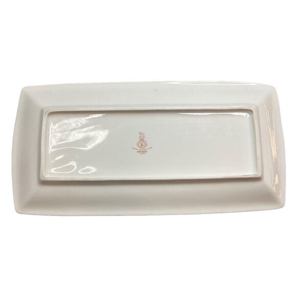 VTG Royal Doulton Arcadia H4802 11" Floral Bone China Sandwich Serving Tray HTF - Picture 3 of 16